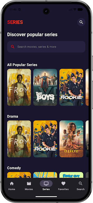 Movie Hub : Movies & Series Screenshot 1