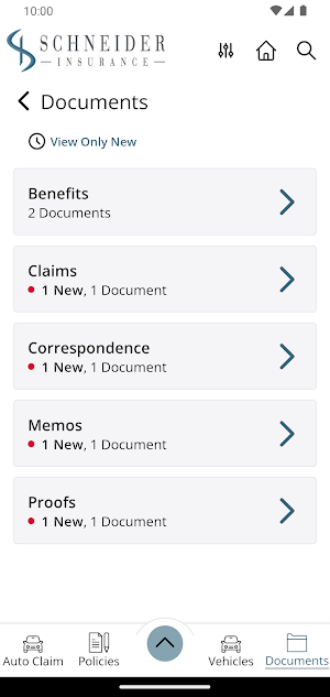 Schneider Insurance Mobile Screenshot 2