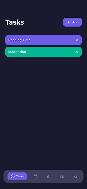 Week Plan Screenshot 0