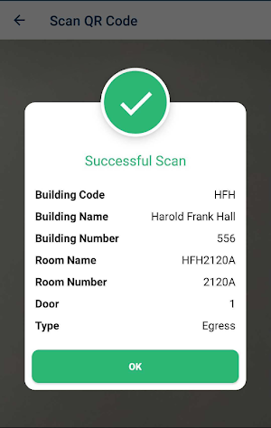 UCSB Building Access Monitor Screenshot 3