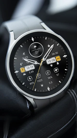 Business Dot Yellow ZKin Watch Screenshot 1