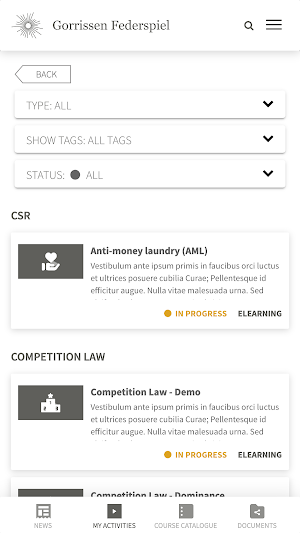Gorrissen Federspiel KnowledgeHub Screenshot 1