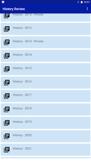 History Review O Level Screenshot 0