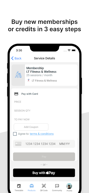 LT Fitness & Wellness Screenshot 1