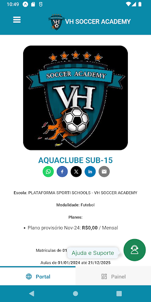VH Soccer Screenshot 2