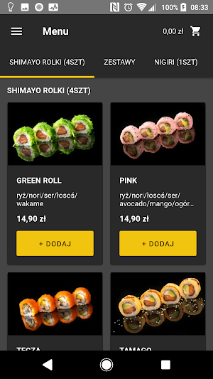 Shimayo Sushi Bar Screenshot 1