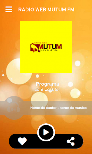 Rádio Web Mutum FM Screenshot 1
