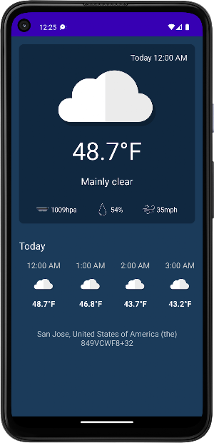 Hyperlocal Weather Screenshot 0