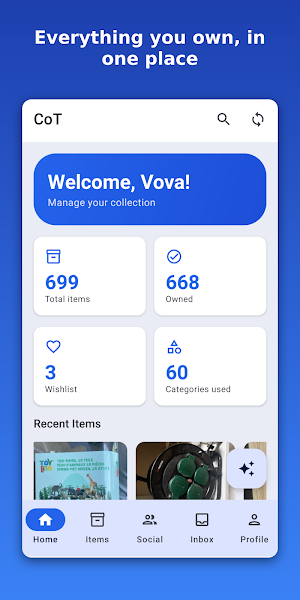 CoT: Home Inventory Screenshot 0