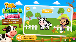 Farm Animals: Play & Learn Screenshot 2