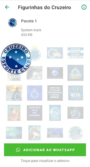 Figurinhas do Cruzeiro Screenshot 2