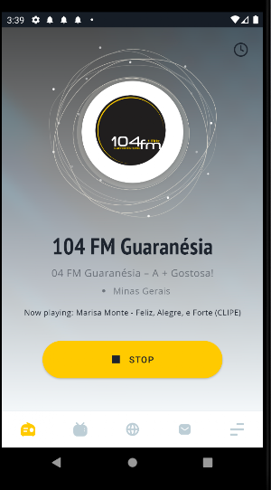 104 FM Guaranésia Screenshot 0