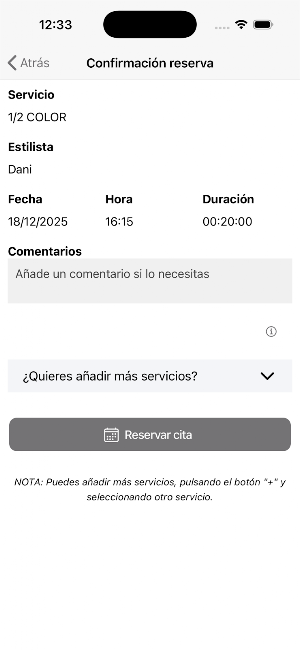 Dani Marín Estilistes Screenshot 2