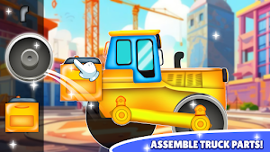 Kids Construction Vehicle Game Screenshot 3