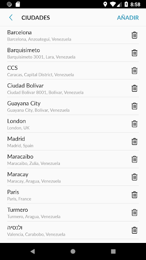 Venezuela Weather Screenshot 3