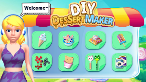 DIY Dessert Maker: 3D Games Screenshot 0