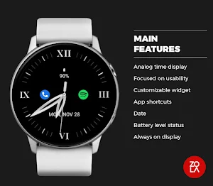 Classic Metallic Watch Face Screenshot 1