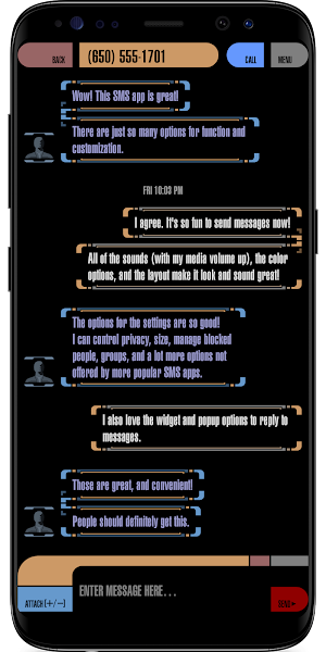 ✦ TREK ✦ T.I. SMS Screenshot 2