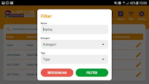 AKU MPOS Production Control Screenshot 3