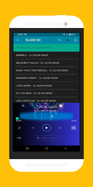 Dj Slow Bass Lagu Galau Ofline Screenshot 2