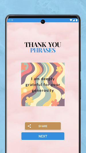 Thank You Phrases Screenshot 2
