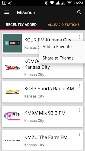 Missouri Radio Stations - USA Screenshot 0