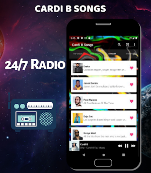 Cardi B- Radio Toda la Mus Screenshot 0