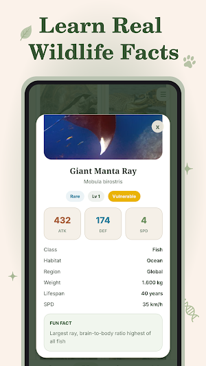 Animal Gacha: Wildlife Cards Screenshot 2