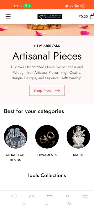 Trisha Craft Fashions Screenshot 3