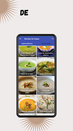 Recetas De Sopas y Cremas Screenshot 1
