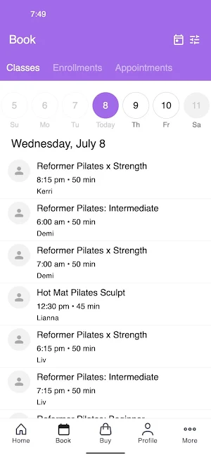 Lab Pilates Screenshot 1