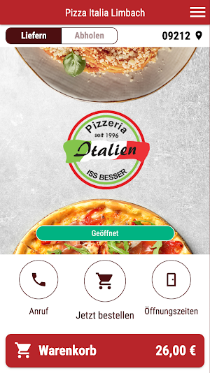Pizza Italia Limbach Screenshot 0