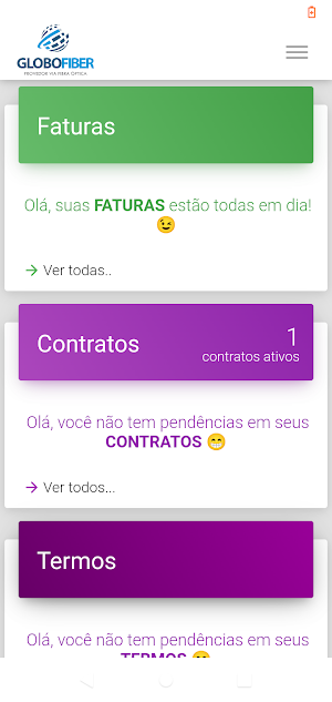 Globofiber Assinante Screenshot 1
