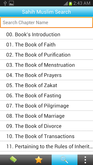 Sahih Muslim English - Hadith Screenshot 2