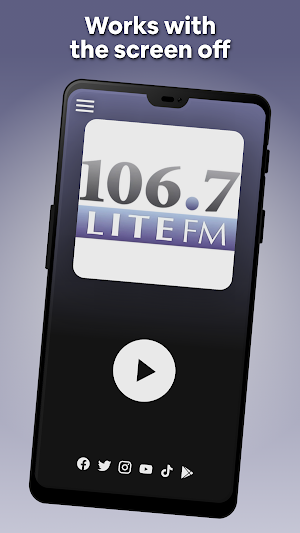 Lite 106.7 FM Radio Screenshot 2