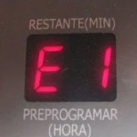 Códigos de error de lavadoras