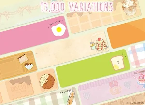 Sticky Note Delicious Days Screenshot 1