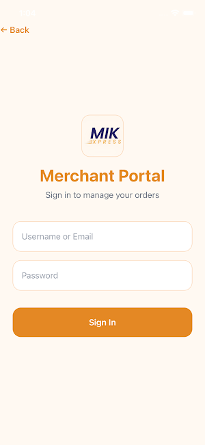 MIK Express Screenshot 1