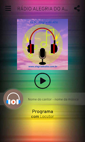 Rádio Alegria do Alto Screenshot 1