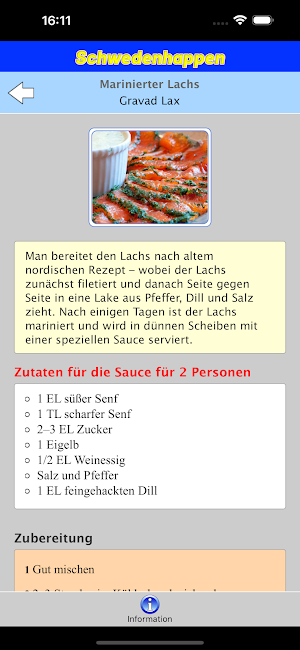 Schweden - 13 typische Rezepte Screenshot 1