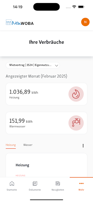 WEA - Mein Zuhause ist NEUWOBA Screenshot 1