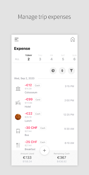 DAILY TRIP - Travel Expense, Planner, Diary Screenshot 0
