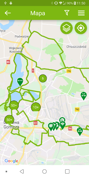 Dabrowa Gornicza for active Screenshot 3