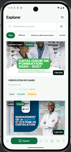 ONPCI Campus Pharma Screenshot 3