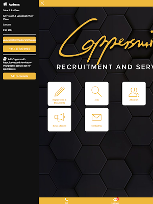 Coppersmith Recruitment Screenshot 3