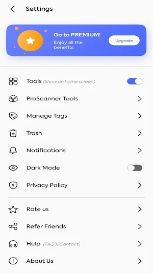ProScanner – PDF & OCR Scanner Screenshot 1