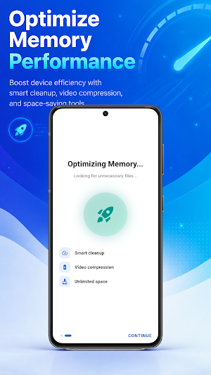 Glow Cleaner:Storage Optimizer Screenshot 1