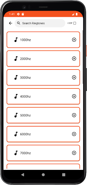 High Frequency Sounds Screenshot 2