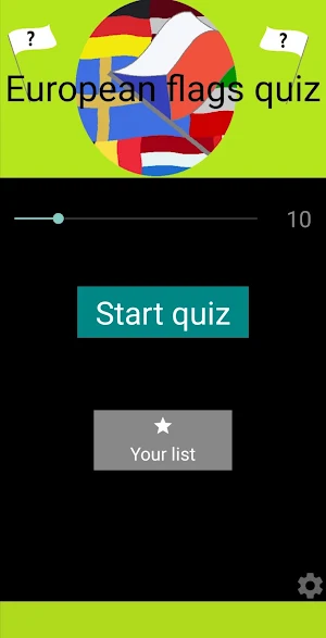 European flags quiz Screenshot 3