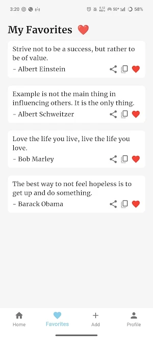 Inspire Daily: 1000+ Quotes Screenshot 1